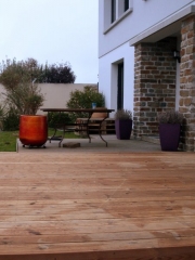 Agrandissement terrasse en bois pornic